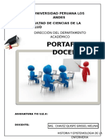 Caratula de Portafolio Docente Imprimir