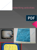 Handwriting Activities