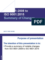 ISO9001Revision Summary of Changes