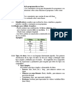 Elementos Basicos en Java