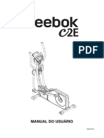 Elíptico Reebok C2E - Manual