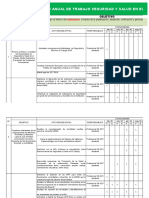 Modelo Plan Anual de Trabajo SG SST