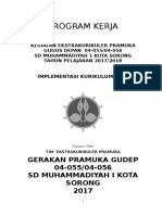 Program Kerja Pramuka SD Muh 1