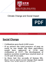 Climate Change and Social Impact
