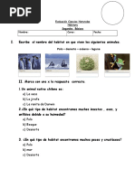 Evaluacion Destruccion de Habitat