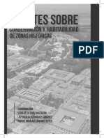 Apuntes Sobre Conservación y Habitabilidad de Zonas Históricas