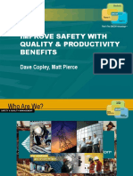 An Integrated Approach to Delivering Quality Safety and Productivity