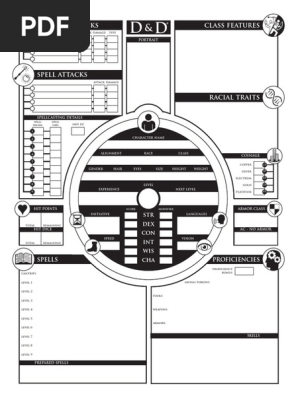 Character Sheet Alternative 2 Pdf