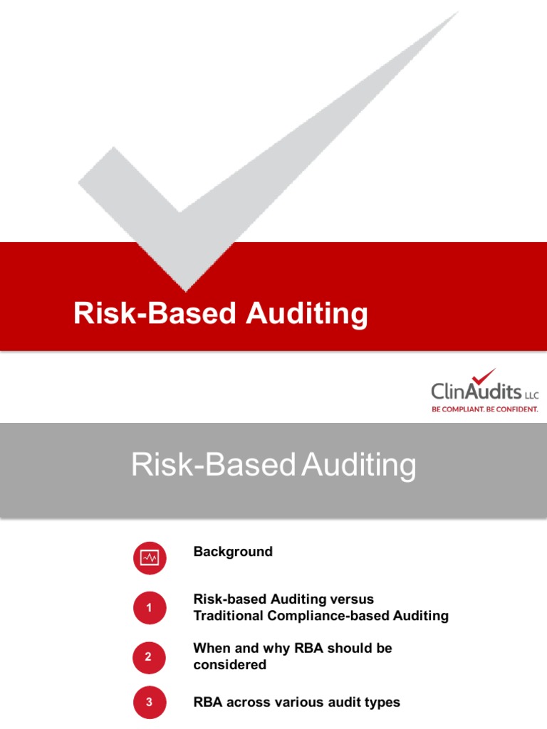 Risk-Based Auditing in Pharma | PDF | Audit | Risk Management