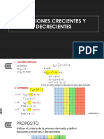 10 Funciones Crecientes y Decrecientes (1)