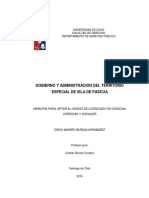 Gobierno y Administracion de Isla de Pascua