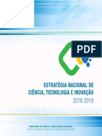 Estratégia Nacional de Ciência, Tecnologia e Inovação 2016-2019 PDF
