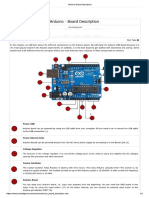 Arduino Board Description