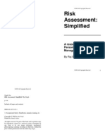 Risk Assessment: Simplified: A Resource For Safety Personnel, Supervisors and Managers
