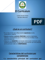 El Currículum