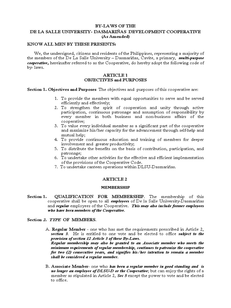 Amended by Laws Committee Board Of Directors