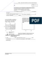 WORKSHEET 3.6 Osmosis