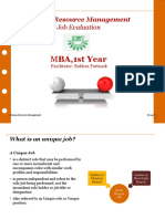 MBA, 1st Year: Human Resource Management