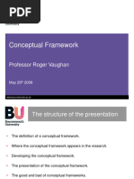 Conceptual Frameworkr - Vaughan