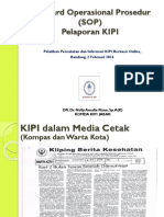 KIPI dalam Media Cetak (Kompas dan Warta Kota