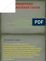 Administrasi Penatagunaan Tanah