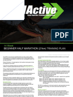 Half Marathon Training Plan Beginner PDF