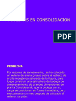 Problemas de consolidación de suelos y cálculo de asentamientos