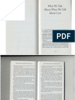What We Talk About When We Talk About Love - Raymond Carver