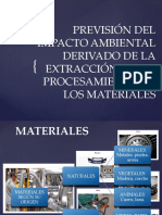 Previsión Del Impacto Ambiental Derivado de La Extracción