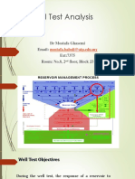 Pressure Transient Test