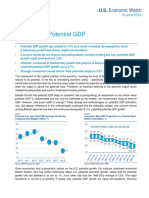 In Search of Potential GDP: U.S. Economic Watch