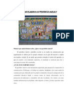 Cómo Elaborar Un Periódico Mural PDF