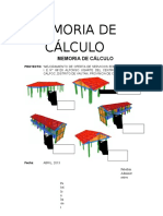 Memoria de Cálculo Colegio