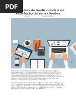 4 Maneiras de Medir o Índice de Satisfação de Seus Clientes