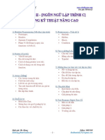 (Tài liệu lập trình C) - Chương 2 - Những Kỹ Thuật Nâng Cao PDF