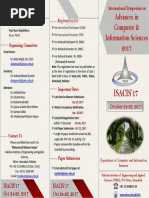 ISACIS Brochure
