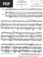 Edison Denisov - Sonata For Alto Saxophone and Piano | PDF