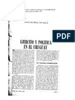 Ejército y Política en El Uruguay - Carlos Real de Azúa PDF