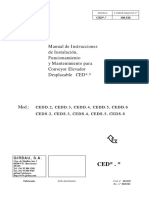 CED ES 00 402420 Manual de Instrucciones de Instalación, Funcionamiento y Mantenimiento para CED