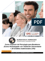 Curso Universitario Psicologia Bomberos PDF