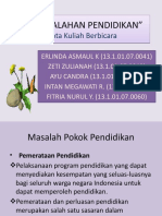 Masalah Pendidikan