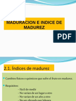 Indice de Maduracion b