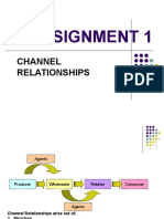 Assignment 1: Channel Relationships
