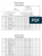 Curriculum Detail Report