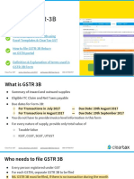 GSTR 3B How To Guide by ClearTax