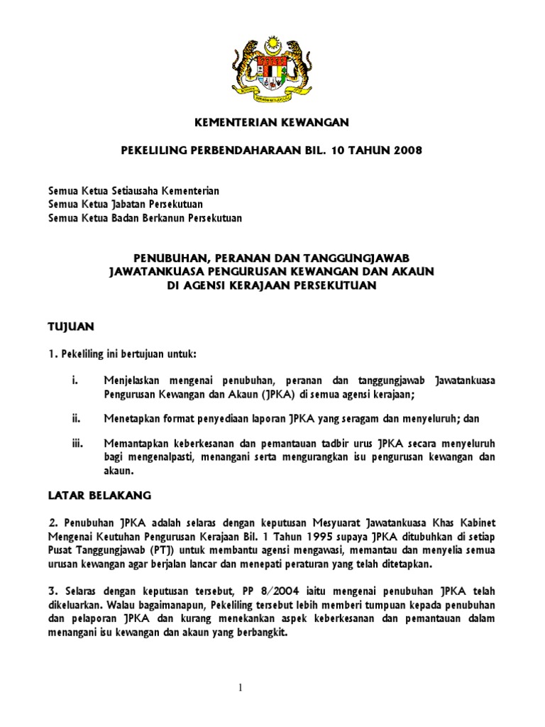 Agensi Pengawasan Kewangan: Peranan dan Tanggungjawab dalam Mengawal Pasaran Kewangan
