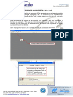 Conversion de Archivos DTM PDF