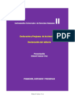 Edward Salazar Cruz. Instrumentos de Derechos Humanos II. Declaracion y Programa de Acciòn, Declaracion Del Milenio