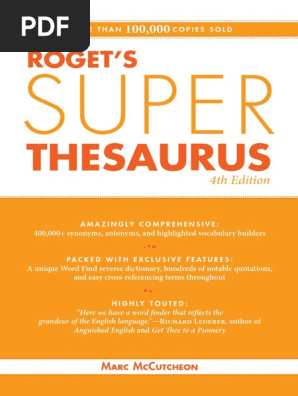 Roget S Super Thesaurus 4e 2010 Adverb