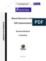 SAP CO Business Blueprint PDF